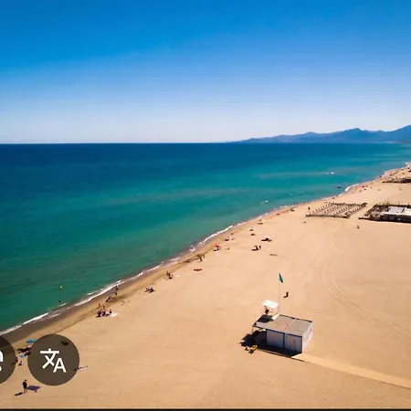 Kamp alanı Spacieux Mobilhome Petit Coin De Paradis Mar Estang 4 Etoiles Et Pied Dans La *
